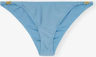 Ganni Blue Emblem Mini Briefs - Size 10/12 Recycled Nylon