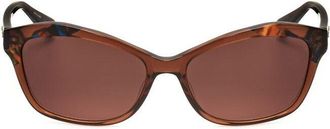 Christian Lacroix Ladies Brown Cat Eye Sunglasses CLS1073-001-2