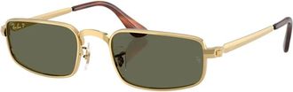 Ray-Ban Rb 3927 Metal Zonnebril - unisex - Zonnebrillen - Geel - 54 MM - Accessoires