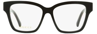 Gucci GG1302O Square Acetate Eyeglasses - Black