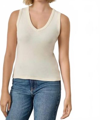 Lilla P V-Neck Tank Top In Rope