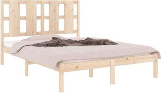vidaXL Bed Frame without Mattress 120x200 cm Solid Wood Pine vidaXL
