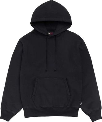 St&uuml;ssy Fleece Hoodie Black 118633-BLAC