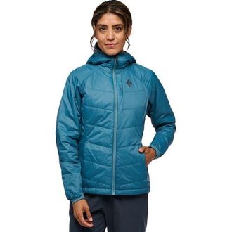 Black Diamond Solution Hoodie - Womens in Creek Blue at Nordstrom, Size Medium