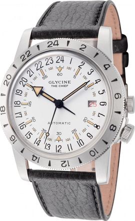 Glycine Womens GL0471 Airman Watch - Silver - One Size