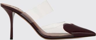 Alaia Mules Le Caur in pelle verniciata e PVC con tacco alto a stiletto