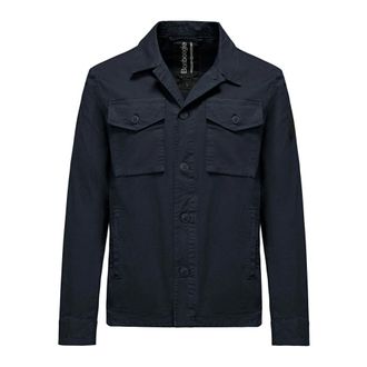 Bomboogie Heren, Jassen, Blauw, Maat: XL Katoen