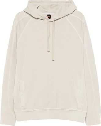 HUGO BOSS Hombre, Sudaderas, Beige, Talla: M