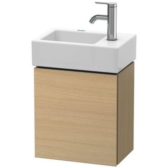 Duravit Duravit - Mueble Bajo Lavabo L-cube 400x364x241mm Apertura Izquierda Nogal Oscuro