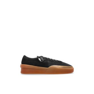 Lacoste Sneakers, male, Black, Size: 10 1/2 US Aura Club Sports Shoes