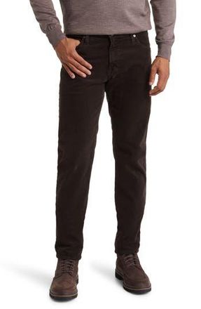 AG - Adriano Goldschmied Tellis Slim Fit Corduroy Pants in Sulfur Bitter Chocolate at Nordstrom Rack, Size 40 X 34