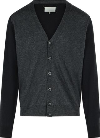 Maison Margiela Cardigan Maison Margiela in lana grigia