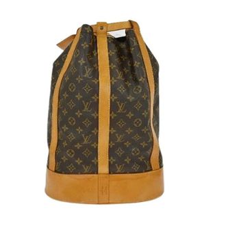 Louis Vuitton Pre-owned Bucket Bags, female, Brown, Size: ONE SIZE Pre-owned Leather Bucket Bag