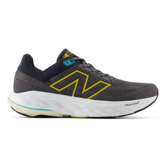 New Balance Mens 860V14 Running Shoes In Magnet/ginger Lemon/cyber Jade