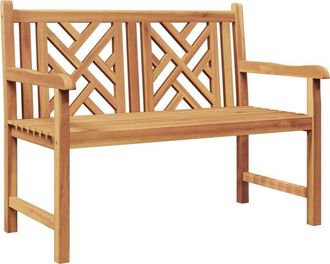 vidaXL Vidaxl - Garden Bench Brown 114 x 60 x 90 cm Solid teak wood