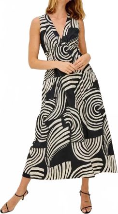 Rails Genevieve A-Line Dress In Onyx Waves