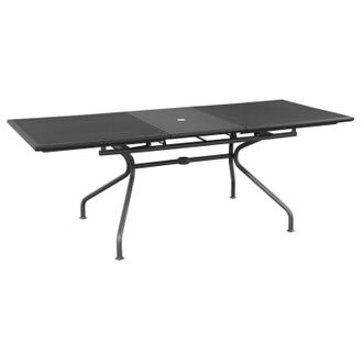 Emu Tavolo athena allungabile in acciaio 160/210X90 ferro antico arredo giardino - EMU