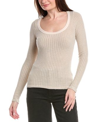 Project Social T Whats The Scoop Washed Rib Top