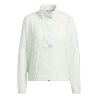 adidas (WMNS) adidas Neo VBE Windbreaker Jackets Asia Sizing Green HN2385