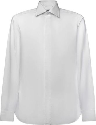 Borriello Hombre, Camisas, Blanco, Talla: L