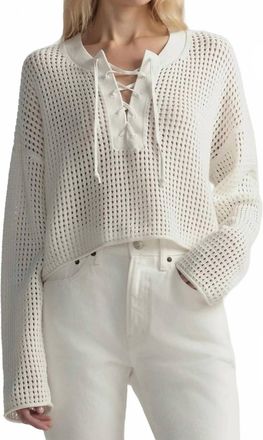 A.L.C. Dana Sweater In White