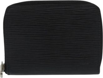 Louis Vuitton Pre-owned Wallets, male, Black, Size: ONE SIZE Pre-owned Coin Purse