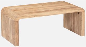 Sweeek Sweeek - Tavolino rettangolare in legno massiccio di acacia