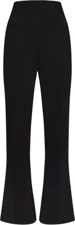 Wolford Scuba Flared Pants - Dames - Wijde Broeken - Zwart - S - Wol - Broeken