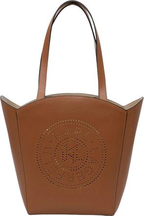 Karl Lagerfeld Shopper Tas - Dames - Shoppers - Bruin - ONE Size - Leer - Tassen
