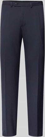 Christian Berg Anzughose mit Bügelfalten in Marine, Größe 25