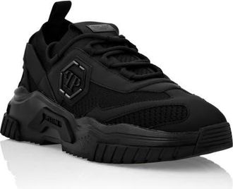 Philipp Plein Trainer Sneakers Predator Tech Unisex in Black/black at Nordstrom, Size 39