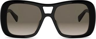 Celine Gafas de sol piloto Triomphe Havana - Accessories - Mujer - Negro - ONE SIZE