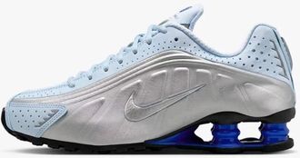 Nike Shox R4 AR3565-402 Sneaker Women Blue Tint Athletic Running Shoes RHS9157