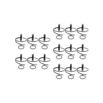 OEM Paquete De 15 Botelleros Sencillos De Pared Para Botellas Individuales, Expositores De Botellas De Vino, Botelleros Met&aacute;licos Colgantes