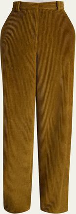 Proenza Schouler Lidie Cordurouy Wide-Leg Pants