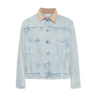 Drôle de Monsieur Heren, Jassen, Blauw, Maat: L Denim