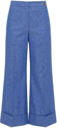 C&acirc;llas Milano Brody Crop cuff pant in Vintage Indigo at Nordstrom, Size 10