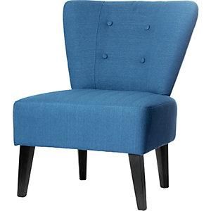 Paperflow Paperflow - Sill&oacute;n Brighton Patas De Madera Maciza Azul