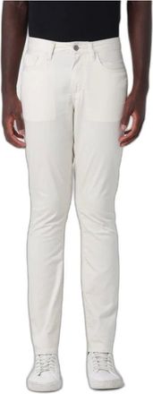 A|X Armani Exchange Chinos met rechte pijp - Heren - Broeken - Beige - Maat: W36 Katoen