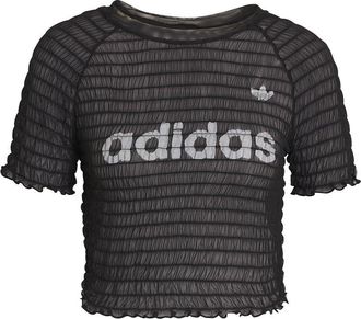 adidas Originals Smocked Tee Nero