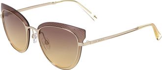 Ted Baker TB1656 325 Womens Sunglasses Gold Size 64
