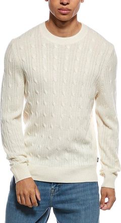 HUGO BOSS Hetico Wool & Cashmere-Blend Crewneck Sweater