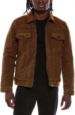 John Varvatos Cynder Boucle Trucker Jacket