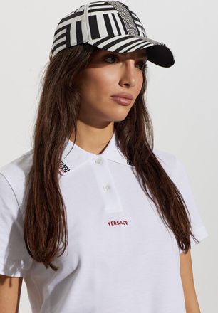 Versace Baseball Cap, Unisex, Black