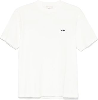 Autry cotton T-shirt - women - Cotton - L - White