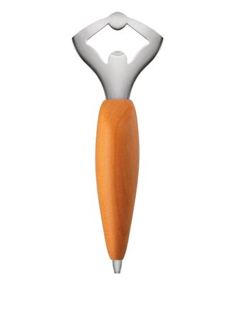 Alessi Ercolino corkscrew - unisex - stainless steel/Wood - One Size - Silver