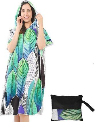 OEM Toalla De Microfibra Para Cambiarse - Poncho De Surf - 80 X 100 Cm