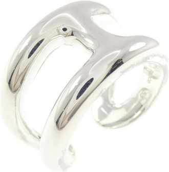 Herm&egrave;s Silver 925 Band Ring (Pre-Owned)