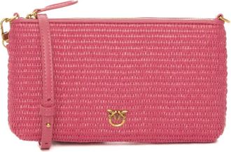 Pinko Mini Flat Love Bag Simply - Dames - Clutches - Roze - ONE Size - Tassen