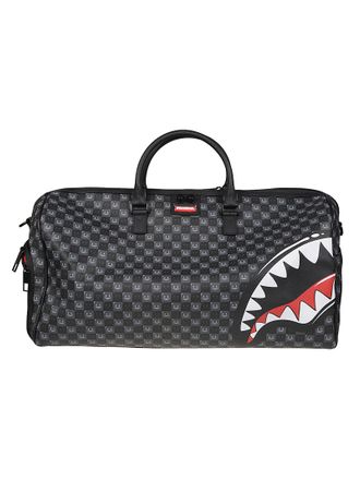 Sprayground Sharks In Paris Bubbly Shark Graphic PVC Duffle Bag